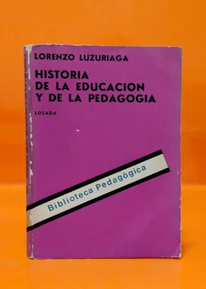 Historia de la Educación y de la Pedagogía