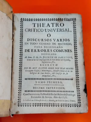 Theatro Critico Universal O Discursos Varios... - Imagen 2